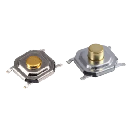 Nút nhấn 4 chân, SMD đầu đồng KT4x4x2.5mm