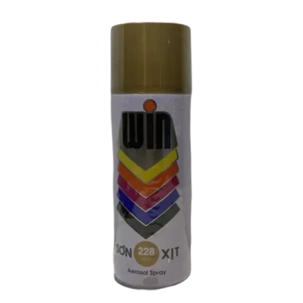 bl027107 son xit a228 mau nhu vang 400ml chai win