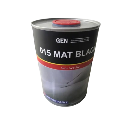 bl032439 son acrylic gen 015 mat black 08kg lon nippon