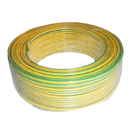 Dây cáp điện mềm, VSF-1x6mm màu vàng xanh (100m/ cuộn), Taya