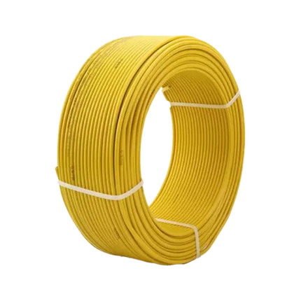 Dây cáp điện mềm, VSF-1x1.0mm màu vàng (100m/ cuộn), Taya