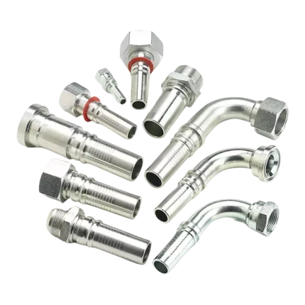Đầu ép cốt thủy lực thẳng ren trong, 1/4inch đầu côn lõm