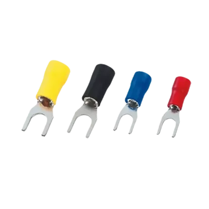 Đầu cốt chữ Y bọc nhựa, SV2-4 màu đen