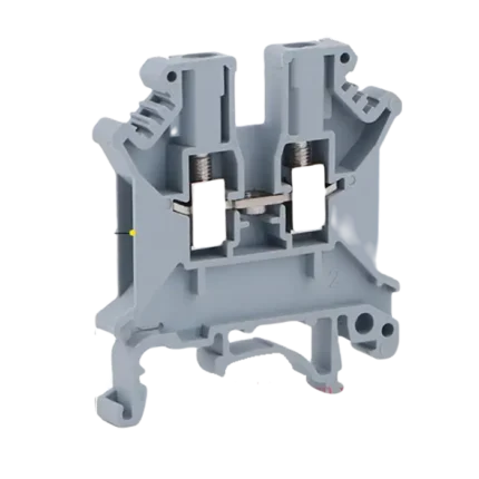 Cầu đấu đơn DIN Rail, 878-7487 800V KT2.5mm