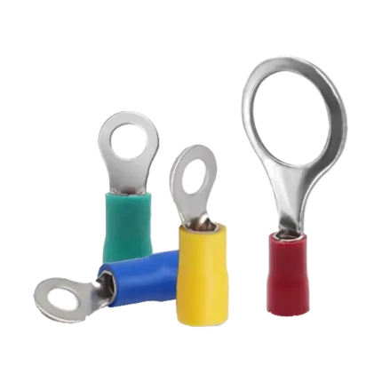 Đầu cốt khuyên bọc nhựa màu, RV16-8