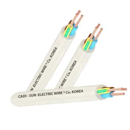 bl035540 day dien mem tron vctf 3x4mm mau xam 200m cuon cadisun