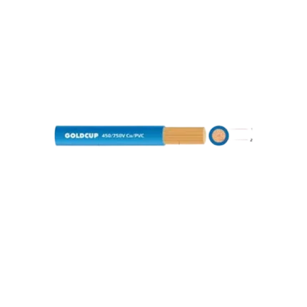 bl037143 cap tiep dia cupvc 1x35 e mau xanh goldcup