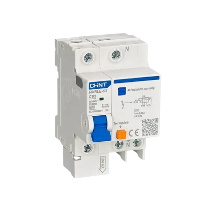 bl038318 cau dao chong do rcbo nxble 63 1pn c40 30ma 6ka chint