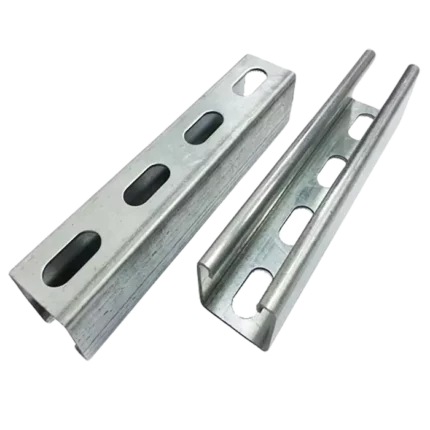 Thanh thép chữ U đột lỗ, KT41x41x1.5mm (3m/ thanh)