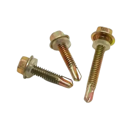 Vít bắn tôn sắt, bằng thép có ren M5x50mm (100 cái /túi)