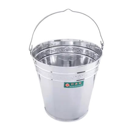 Xô inox, không nắp 15L phi 27cm