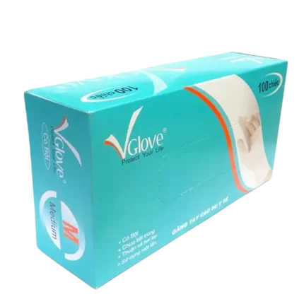 Găng tay y tế, cỡ M, Vglove