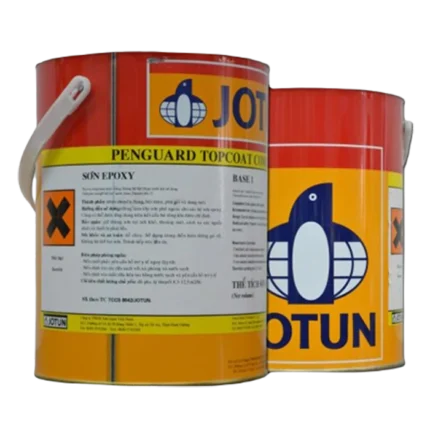 bl034463 son epoxy 2 thanh phan penguard topcoat ral1023 20l bo jotun